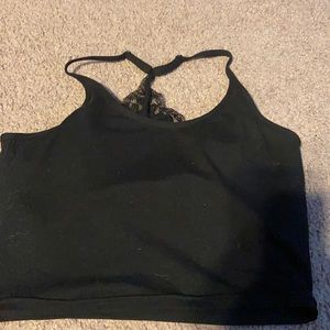 Mono b lace sports bra